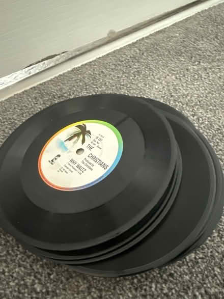 Photo of free Old vynils - no Covers - used as wall art. (St Albans AL4) #2