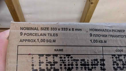 Photo of free Tiles, left over from project Taupe (Harrow, HA3) #2