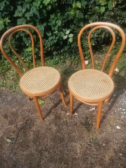 Photo of free Pair of bentwood chairs (Westhall IP19) #1