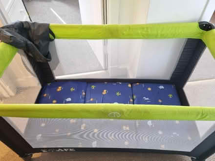 Photo of free Travel cot and mattress (West End/Haymarket EH11) #2
