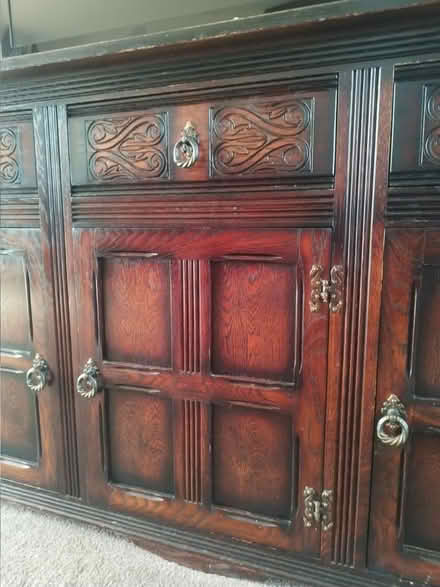 Photo of free Beautiful wood vintage sideboard (Dunstable) #3