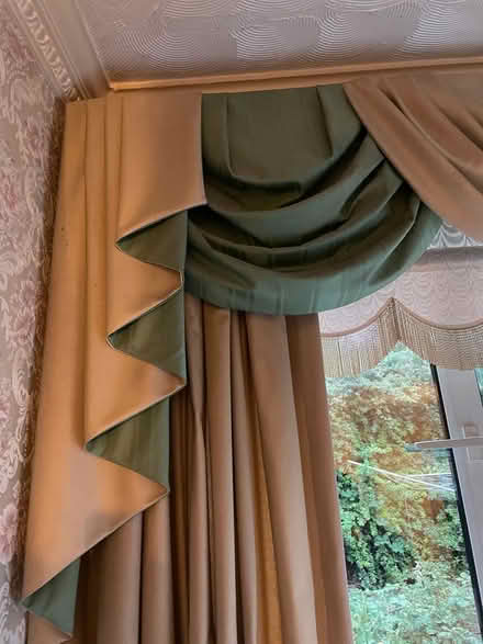 Photo of free Heavy satin style curtains (Drimnagh) #2