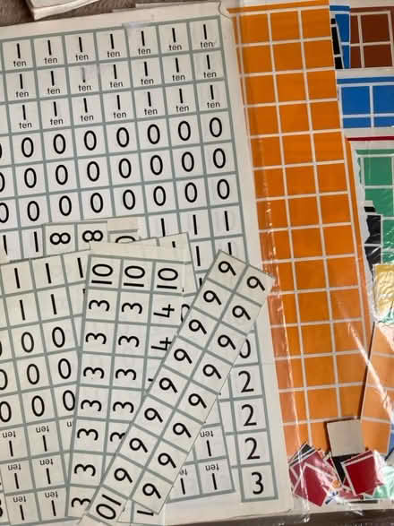 Photo of free Sticky coloured squares (Westbury on Trym BS9) #2