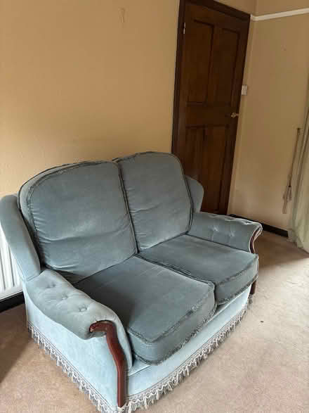 Photo of free Two seater sofa and armchair (Longden Road, Shrewsbury) #1