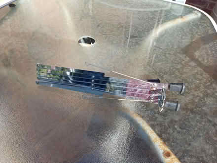Photo of free Folding metal music stand for table (Slapton LU7 9DA) #2