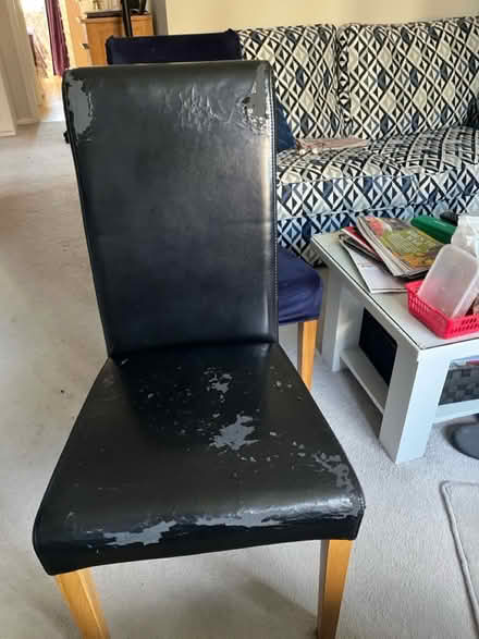 Photo of free 4 Oak Leg Chairs (Sutton SM1) #3