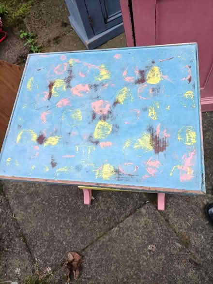 Photo of free Little quirky painted table (Brampton CA8) #4