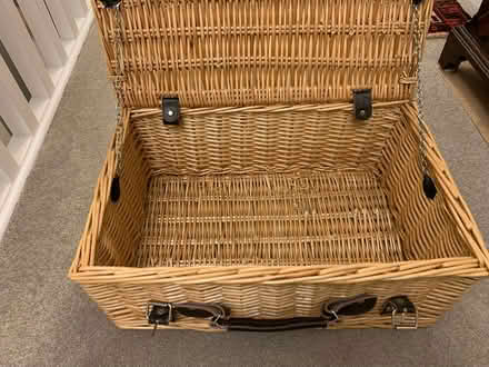 Photo of free Wicker hamper (Royston, SG8 9) #1