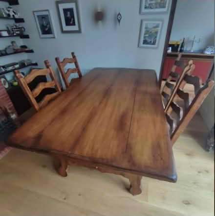 Photo of free Dining table and 4 chairs (Redhill RH1) #1