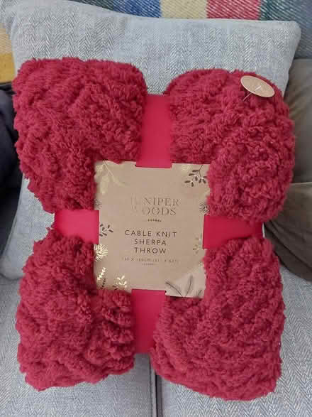 Photo of free Chenille throw (Surrenden Road) #1