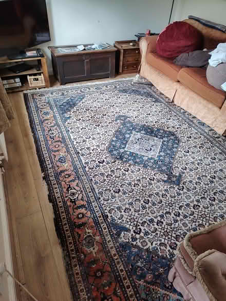 Photo of free Turkish wool rug (Alconbury PE28) #1