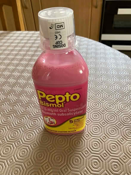 Photo of free Pepto Bismol 480 ml bottle (Bearwood BH11) #1