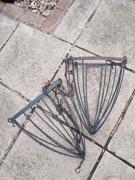 Photo of free metal planters unusual style (Folksworth PE7) #1