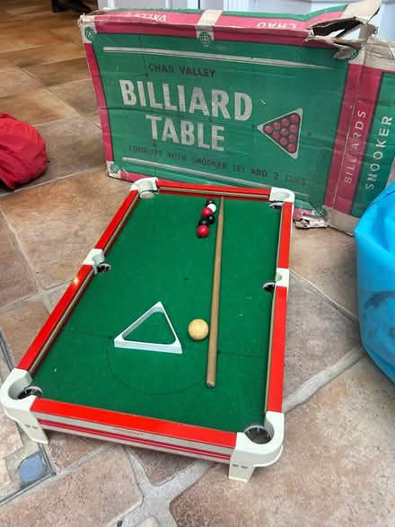 Photo of free Incomplete vintage billiard table (Great Alne B49) #1