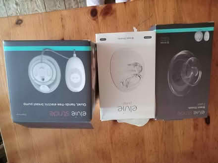 Photo of free Elvie breast pump and shields (Lower Morden SM4) #1
