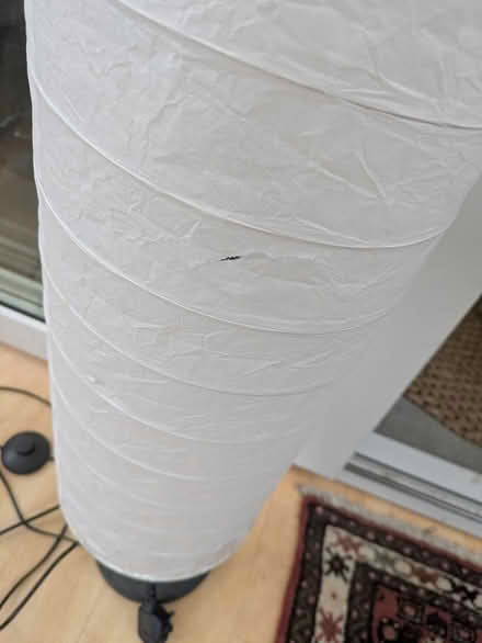 Photo of free IKEA paper floor lamp (Castlepoint BH8) #2