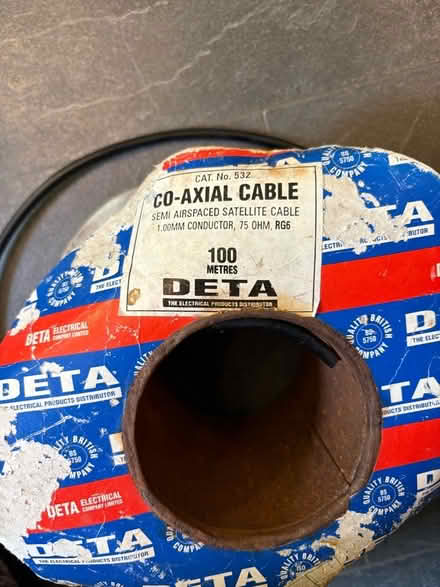 Photo of free Co-Axial cable (Glenrothes KY7) #1
