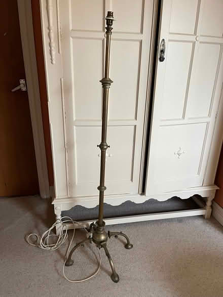 Photo of free Brass standard lamp (Knighton LD7) #1