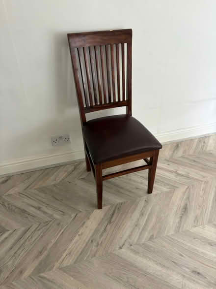 Photo of free Pair of dining room chairs (W14) #2