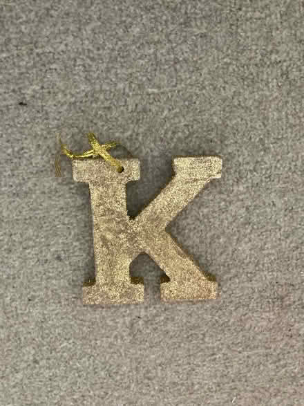 Photo of free Gold hanging letters (Beaconside ST16) #1