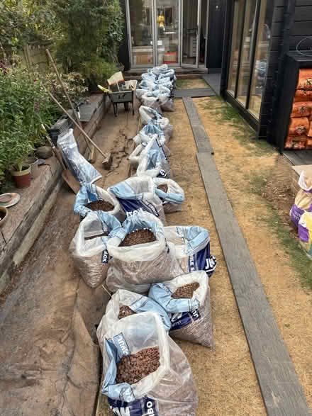 Photo of free Red rock aggregate for garden (Portslade) #2