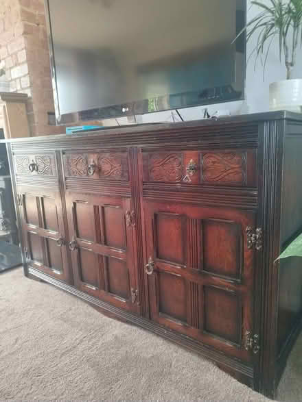 Photo of free Beautiful wood vintage sideboard (Dunstable) #4