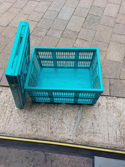 Photo of free Collapsible storage crates (Bancroft MK13) #1