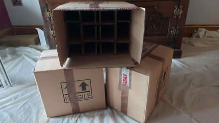Photo of free Strong cardboard bottle boxes (Lupton LA6) #1