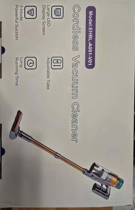 Photo of free Cordless Vacuum (Near Eskenazi Hospital and VA) #2