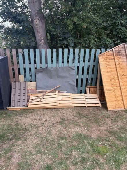 Photo of free loads of wood, dismantled old shed (WF12 Chickenley / Dewsbury.) #2