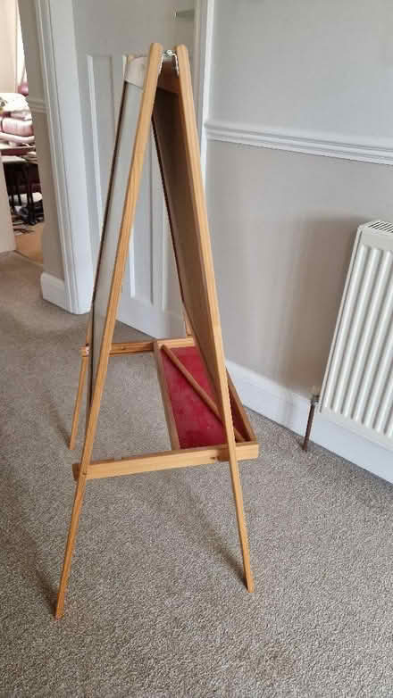 Photo of free IKEA Child easel whiteboard chalkboard (Allestree DE22) #2