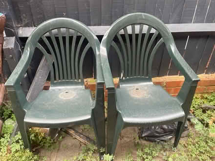 Photo of free Two garden chairs (need cleaning!) (SL6 Boyn Hill) #1