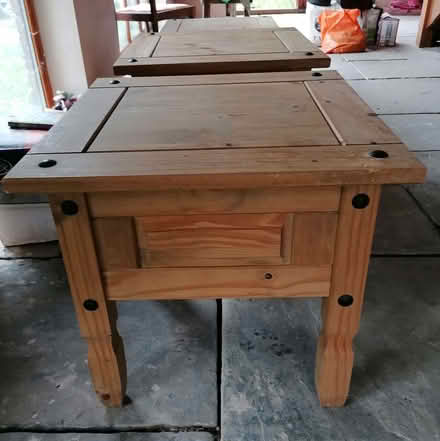 Photo of free Set of 2 wood tables (Prescott SY4) #2