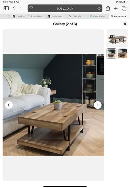 Photo of free Coffee table (Warningcamp BN18) #1