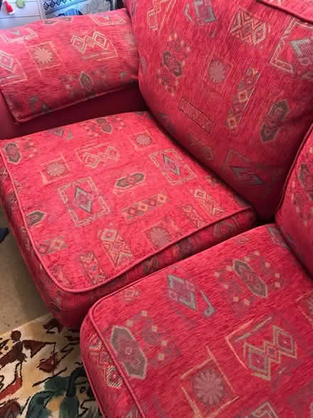 Photo of free sofa red eastern style (S8) #4