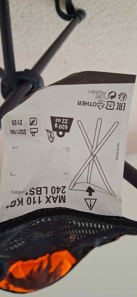 Photo of free Folding stool (Lower Broadheath WR2) #2