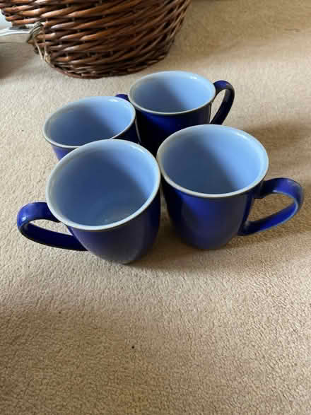 Photo of free 4 blue mugs (Barnes) #1