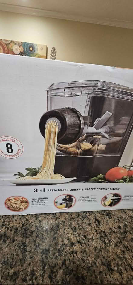 Photo of free Emeril Lagasse auto pasta maker (San Ramon) #2