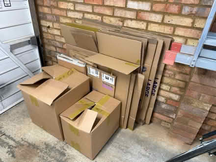 Photo of free Packing boxes and paper (Arlesey) #1