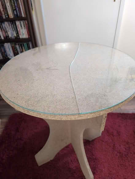 Photo of free MDF Round table (TN38 - St. Leonards) #3