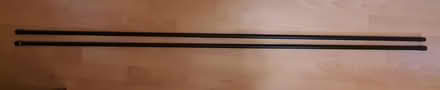 Photo of free Black metal curtain rails x2 (Loanhead EH20) #3