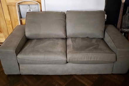 Photo of free IKEA gray loveseat (BayRidge, Brooklyn) #1