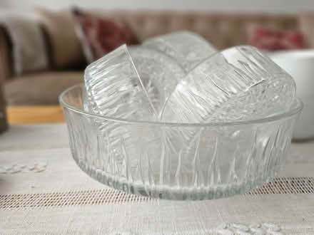 Photo of free 6 piece glass serving set (HA3 Harrow) #1
