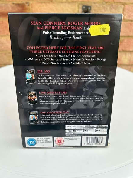Photo of free 007 James Bond Triple DVD Collection (The Grange Estate SG6) #2