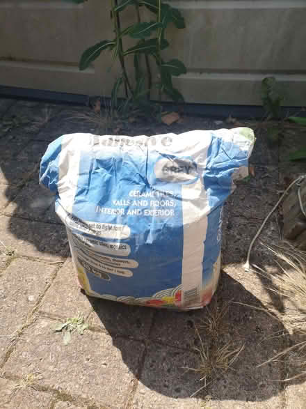 Photo of free Tile adhesive (powder) - grey (Bussage GL6) #1