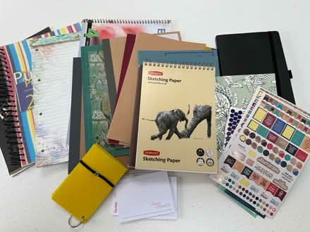 Photo of free Pile of notebooks and drawing pads (Tinshill LS16) #1