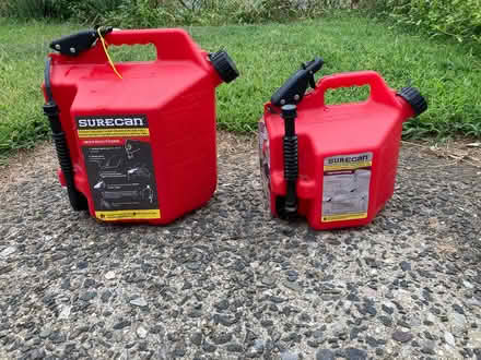 Photo of free 2 Gasoline containers (Belford, NJ) #1