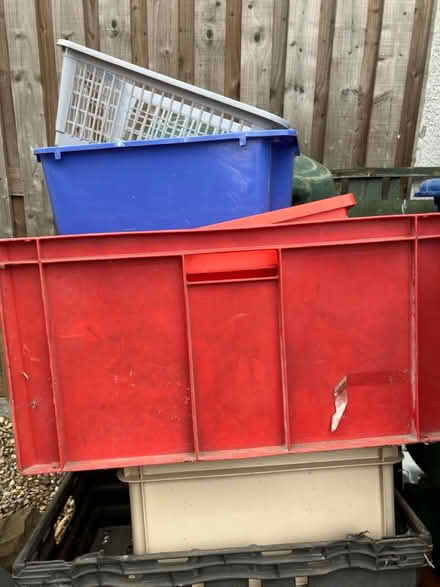 Photo of free Plastic storage boxes (Chesterfield S41) #1