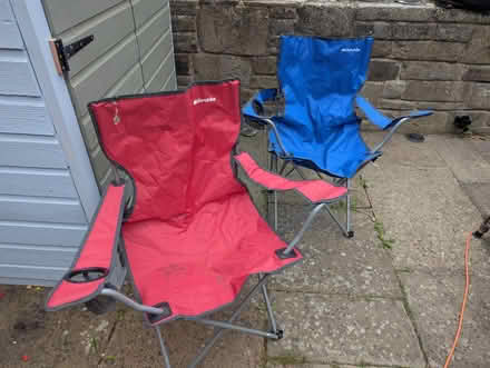 Photo of free Two small camping chairs (Sheffield S12) #1