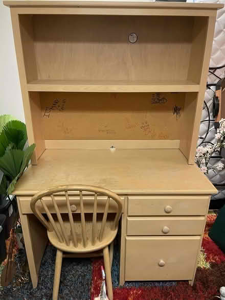 Photo of free Wooden Desk - Comes Apart (Katonah, NY) #1
